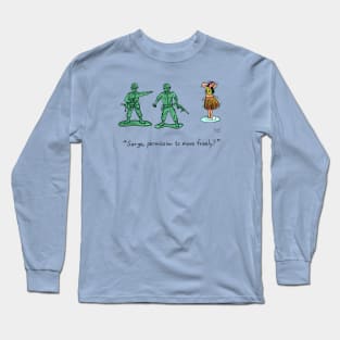 Plastic Army Men On Leave Long Sleeve T-Shirt